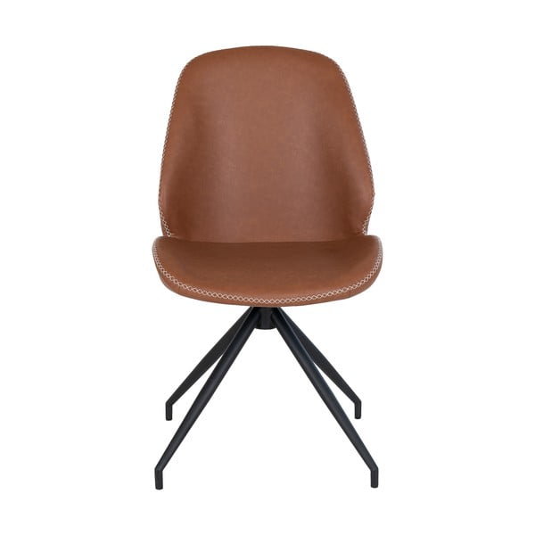 Koňakově hnědé jídelní židle v sadě 2 ks Monte – House Nordic-image-3