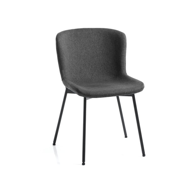 Tmavě šedé jídelní židle v sadě 2 ks Snug – Tomasucci