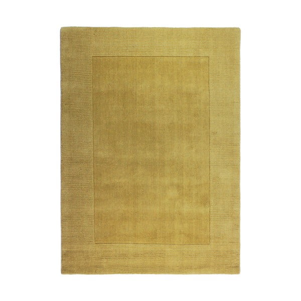 Žlutý vlněný koberec 170x120 cm Tuscany Siena - Flair Rugs