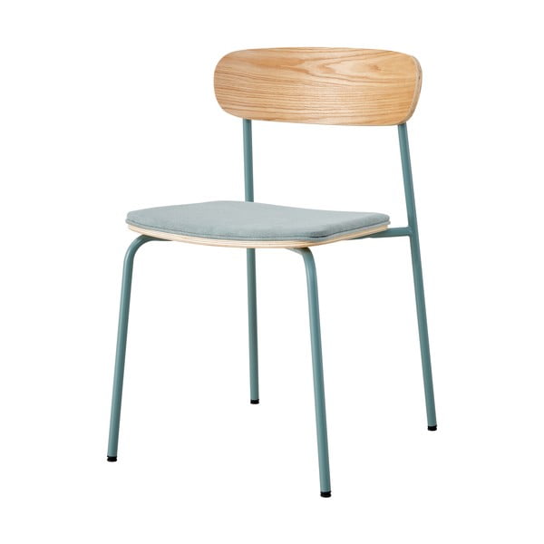 Jídelní židle v zelené a přírodní barvě v sadě 2 ks Adriana – Marckeric-image-2