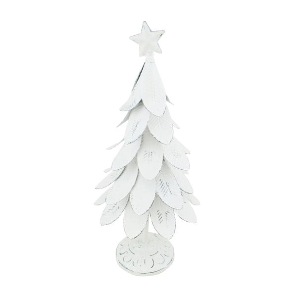 Dekorace Archipelago White Metal Tree, 36 cm