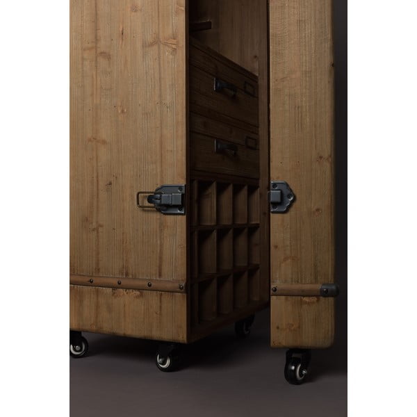 Dřevěná vinotéka Dutchbone Lico-image-1