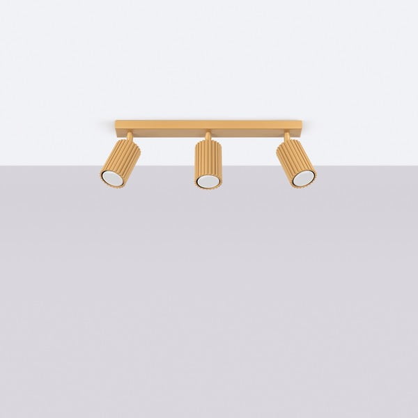 Bodové svítidlo ve zlaté barvě 6,5x45 cm Gleam – Sollux-image-4