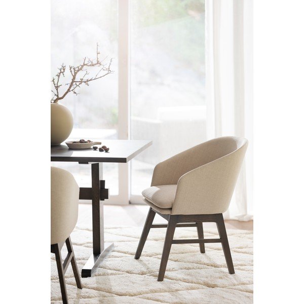 Béžová čalouněná jídelní křesla v sadě 2 ks Windham – Rowico-image-1