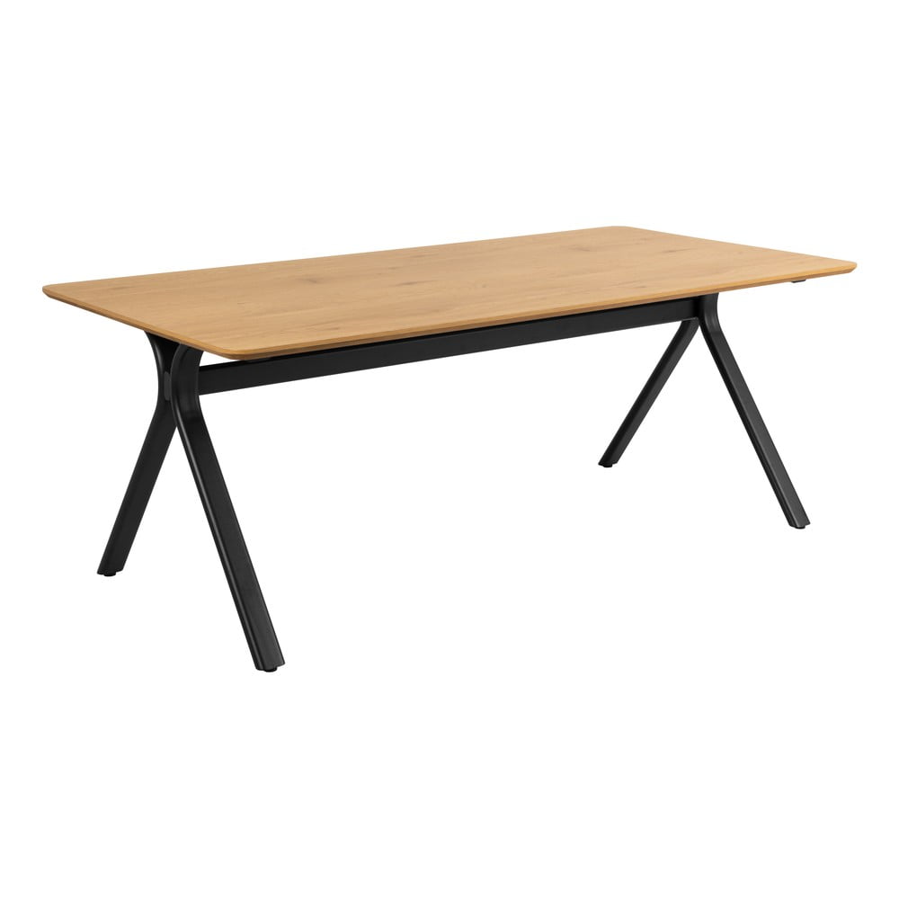 Jídelní stůl s deskou v dubovém dekoru 100x200 cm Bristol – Actona