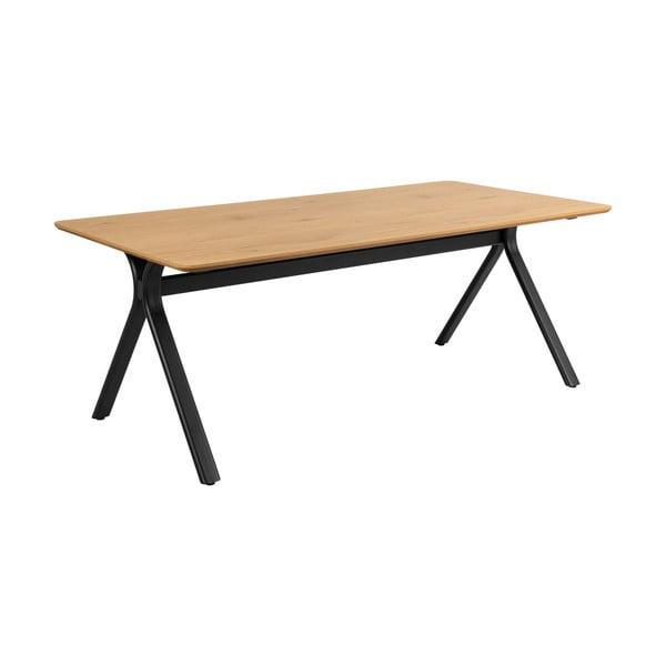 Jídelní stůl s deskou v dubovém dekoru 100x200 cm Bristol – Actona