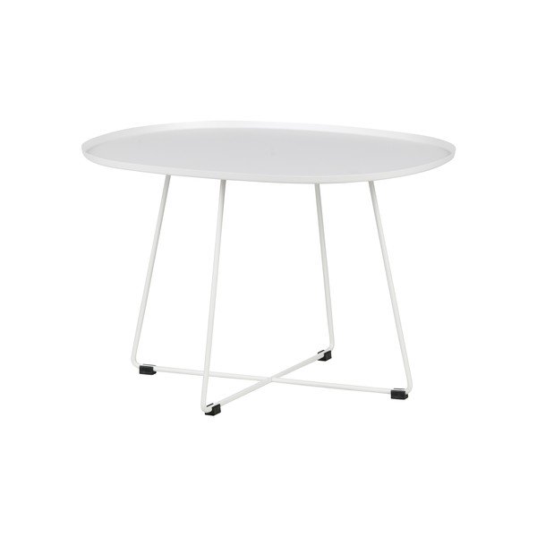 Bílý odkládací stolek WOOOD Otis-image-2