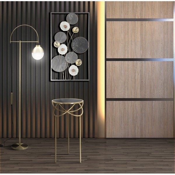 Volně stojící lampa ve zlaté barvě Mauro Ferretti Elegant-image-1