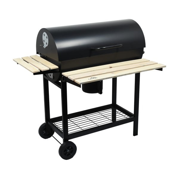 Gril na dřevěné uhlí Cattara Barrel-image-4