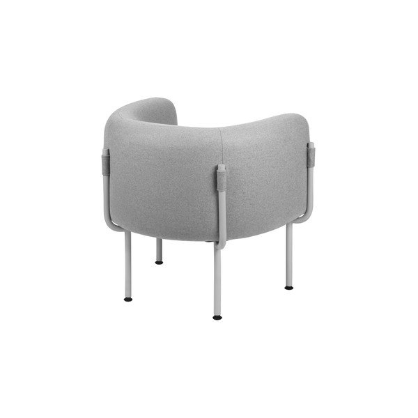 Šedé vlněné křeslo Ubi – noo.ma-image-2