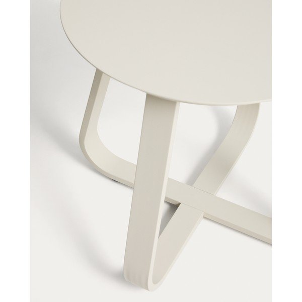 Kovový kulatý zahradní stolek ø 48 cm Tamaris – Kave Home-image-4