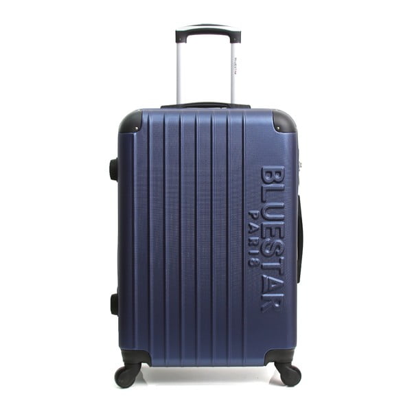 Tmavě moderý cestovní kufr na kolečkách Blue Star Bucarest, 57 l
