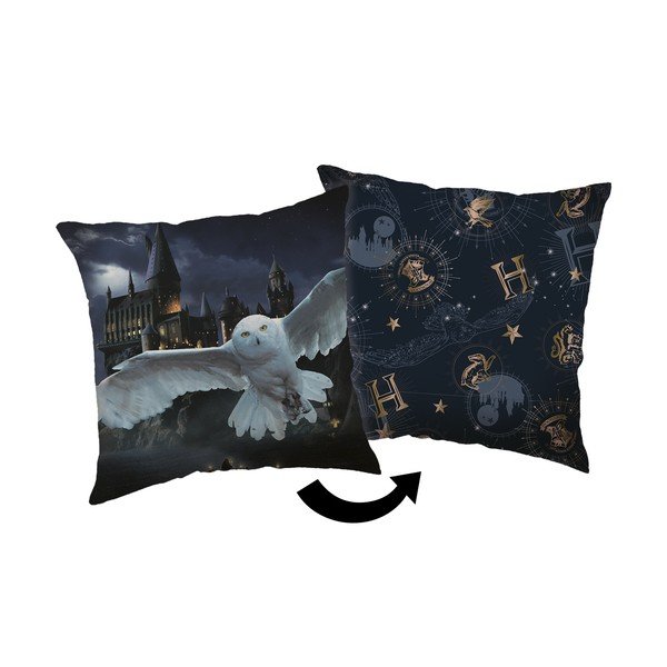 Dětský polštářek ø 40 cm Harry Potter "Hogwarts 01" – Jerry Fabrics