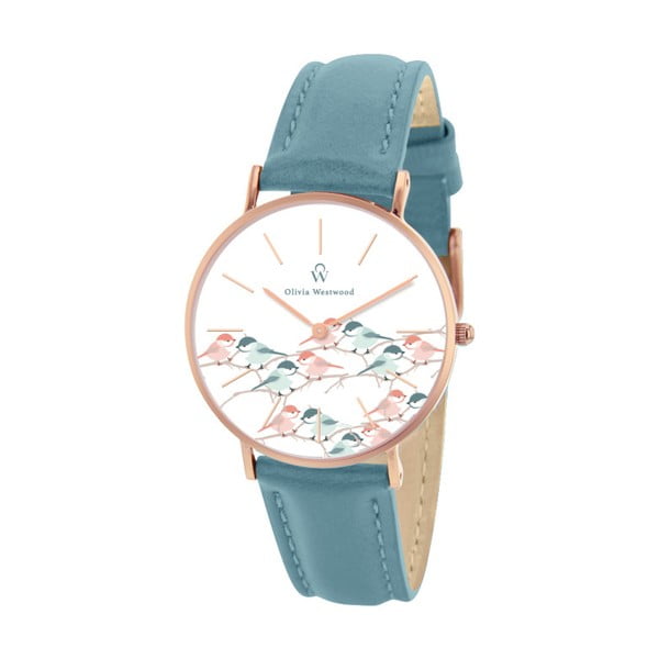 Dámské hodinky s řemínkem v modré barvě Olivia Westwood Puna