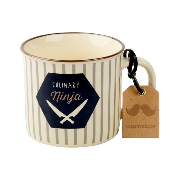 Keramický hrnek Creative Tops Culinary Ninja, 400 ml-image-1