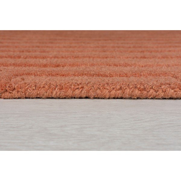 Oranžový vlněný koberec Flair Rugs Estela, 160 x 230 cm-image-2