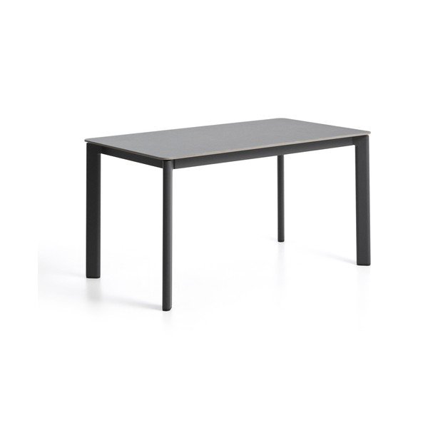 Zahradní jídelní stůl s deskou z kamene 80x140 cm Anafi – Kave Home