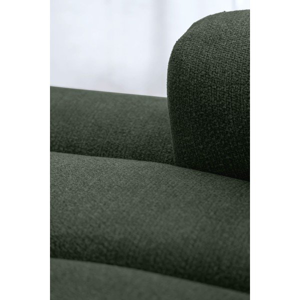 Tmavě zelená rohová pohovka (levý roh/s lenoškou) Shell – Miuform-image-3