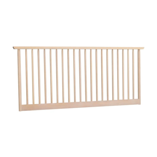 Čelo postele z dubového dřeva v přírodní barvě 194x84 cm Riggins - Rowico-image-2