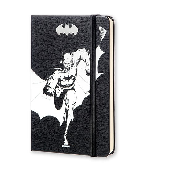 Malý zápisník Moleskine Batman, bez linek