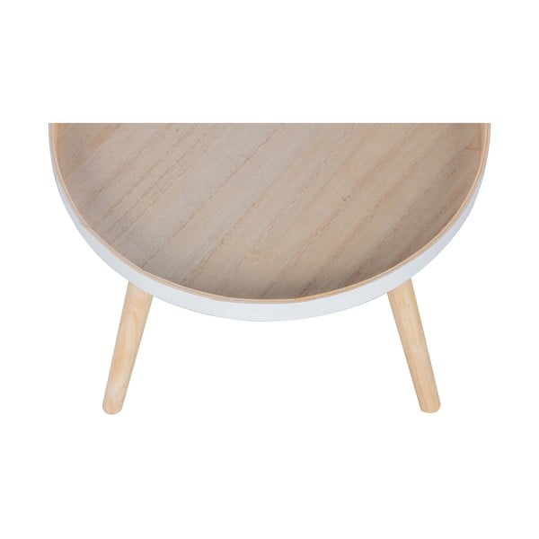 Odkládací stolek s bílým detailem WOOOD Sasha-image-4