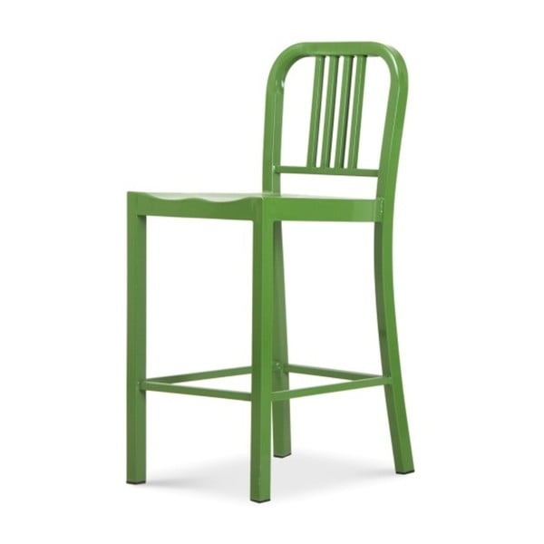 Zelená barová židle Army 65
