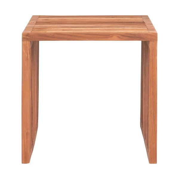 Odkládací stolek z teakového dřeva 40x40 cm Pego – House Nordic-image-3