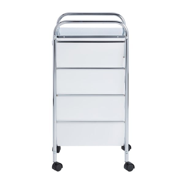 Pojízdný koupelnový regál se 4 zásuvkami Wenko Messina-image-1