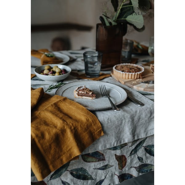 Béžové lněné prostírání Linen Tales, 35 x 45 cm-image-3