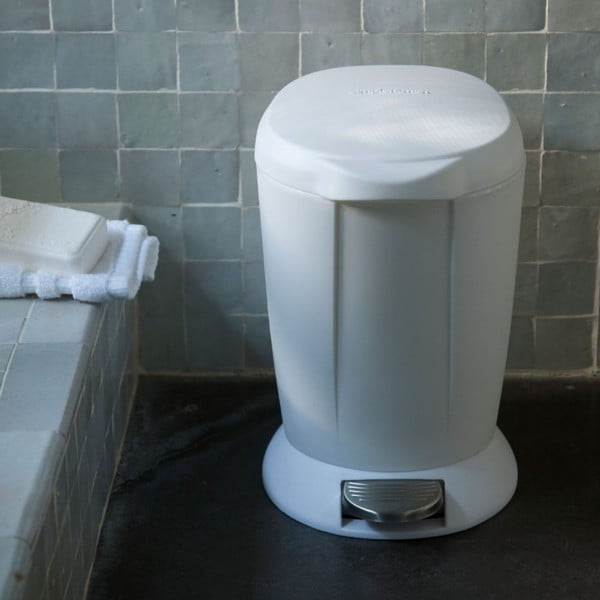 Pedálový plastový odpadkový koš 6 l - simplehuman-image-1