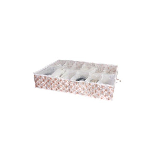 Organizér na boty pod postel Compactor Blush Range, 76 x 60 cm
