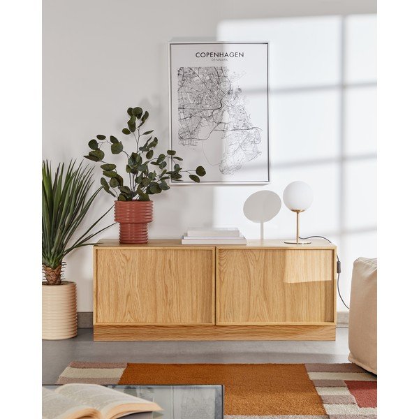 Stolní lampa ve zlaté barvě s kovovým stínidlem (výška 28 cm) Mahala – Kave Home-image-4