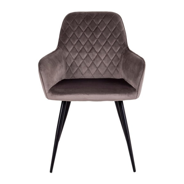 Světle hnědá čalouněná jídelní křesla v sadě 2 ks s područkami Harbo – House Nordic-image-2