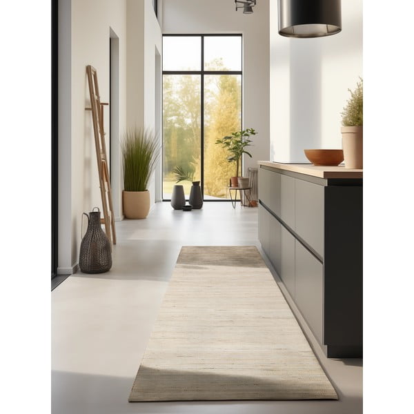Béžový běhoun 80x200 cm Handloom – Hanse Home-image-1