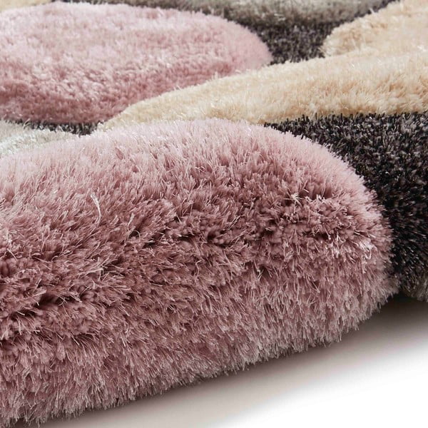 Šedo-růžový koberec Think Rugs Noble House Rock, 150 x 230 cm-image-4