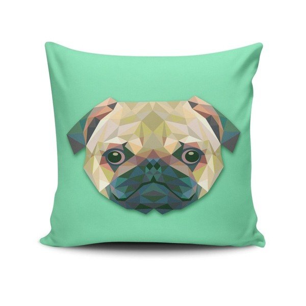 Polštářek Triangle Pug