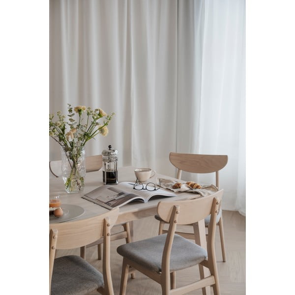 Jídelní židle v sadě 2 ks v přírodní barvě Rodham - Rowico-image-1