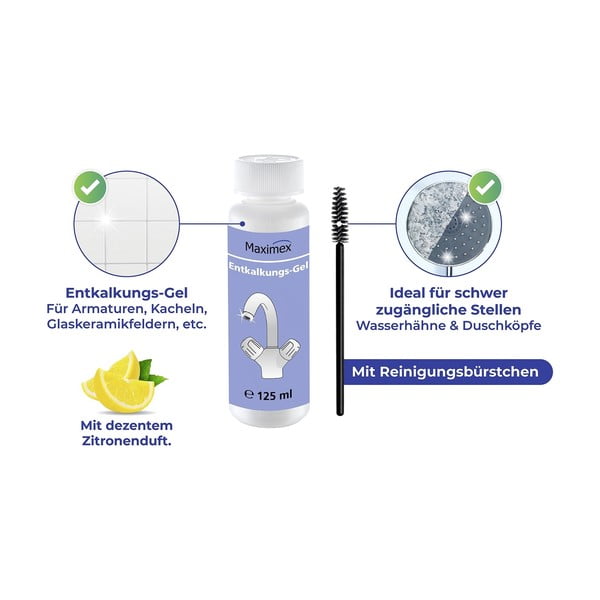 Pomůcky na odstranění vodního kamene v sadě 2 ks – Maximex-image-3