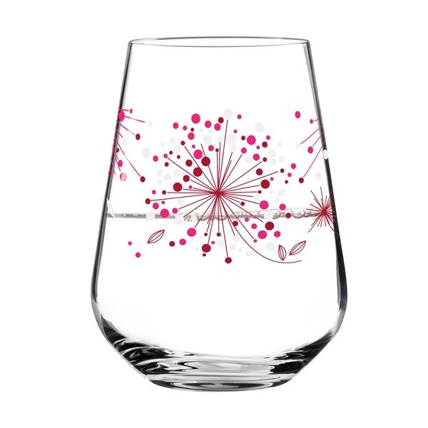 Sklenice z křišťálového skla Ritzenhoff Veronique Jacquart Red, 540 ml