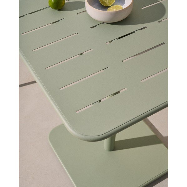 Ocelový zahradní jídelní stůl 70x70 cm Brai – Kave Home-image-3