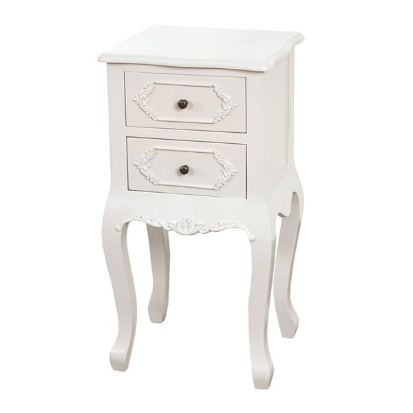 Noční stolek Baroque Creamy White