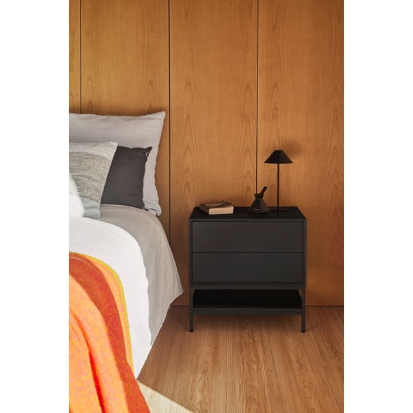 Černý noční stolek Platt – Teulat-image-1