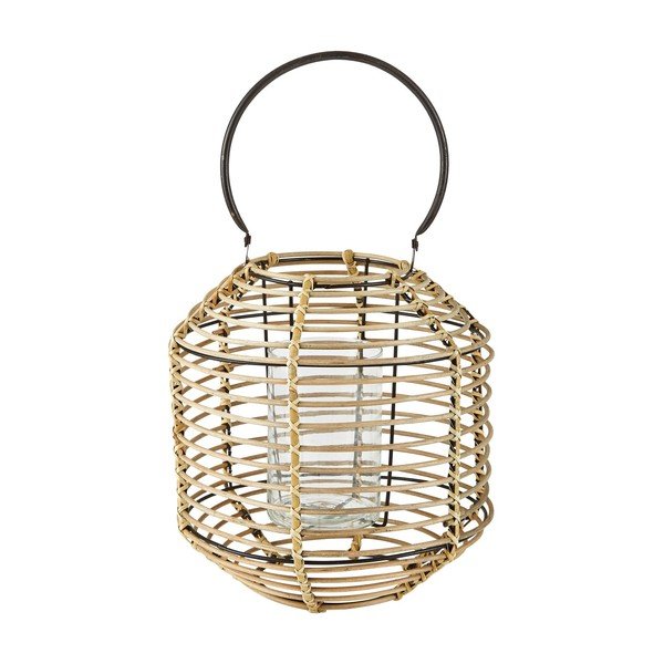 Bambusová lucerna Villa Collection, výška 47 cm
