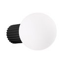 Černé nástěnné svítidlo ø 12 cm Orbital – Sollux