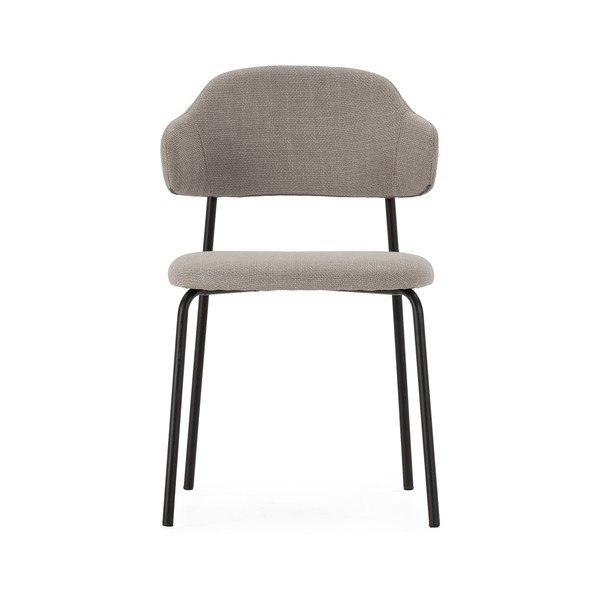 Světle šedé jídelní židle v sadě 4 ks Adriel – Marckeric-image-2