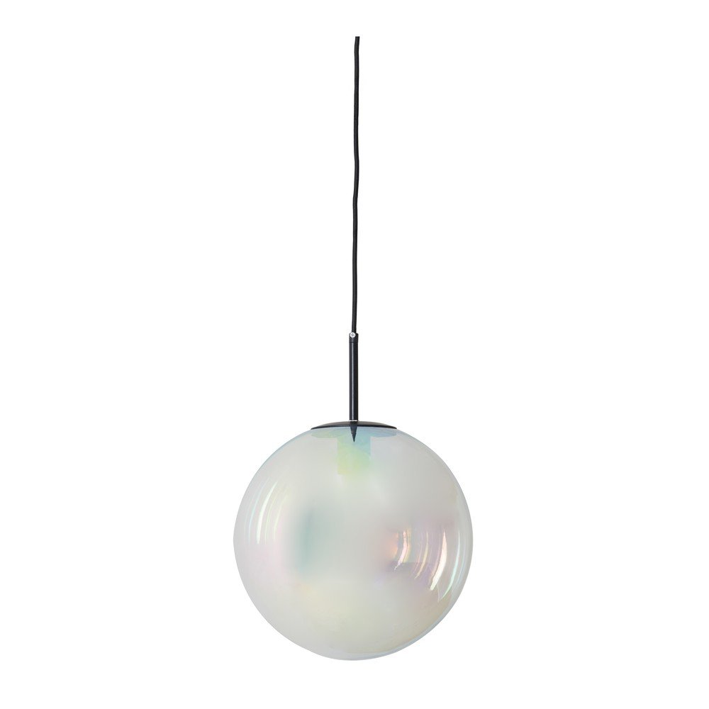 Závěsné svítidlo se skleněným stínidlem ø 30 cm Medina – Light & Living