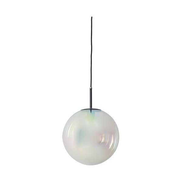 Závěsné svítidlo se skleněným stínidlem ø 30 cm Medina – Light & Living