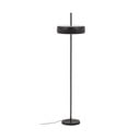 Černá stojací lampa s kovovým stínidlem (výška 183 cm) Francisca – Kave Home