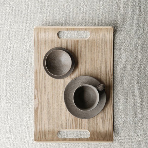 Světle hnědá keramická miska ø 8 cm KUMI – Blomus-image-1