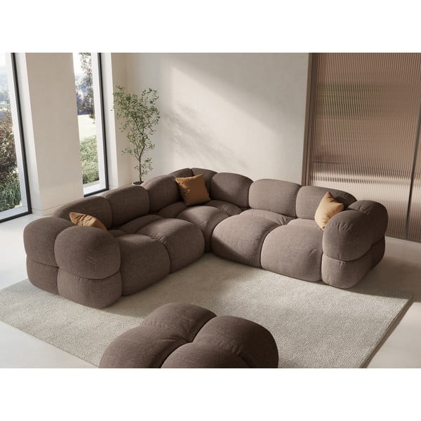 Hnědá rohová pohovka Loretto – Cosmopolitan Design-image-4